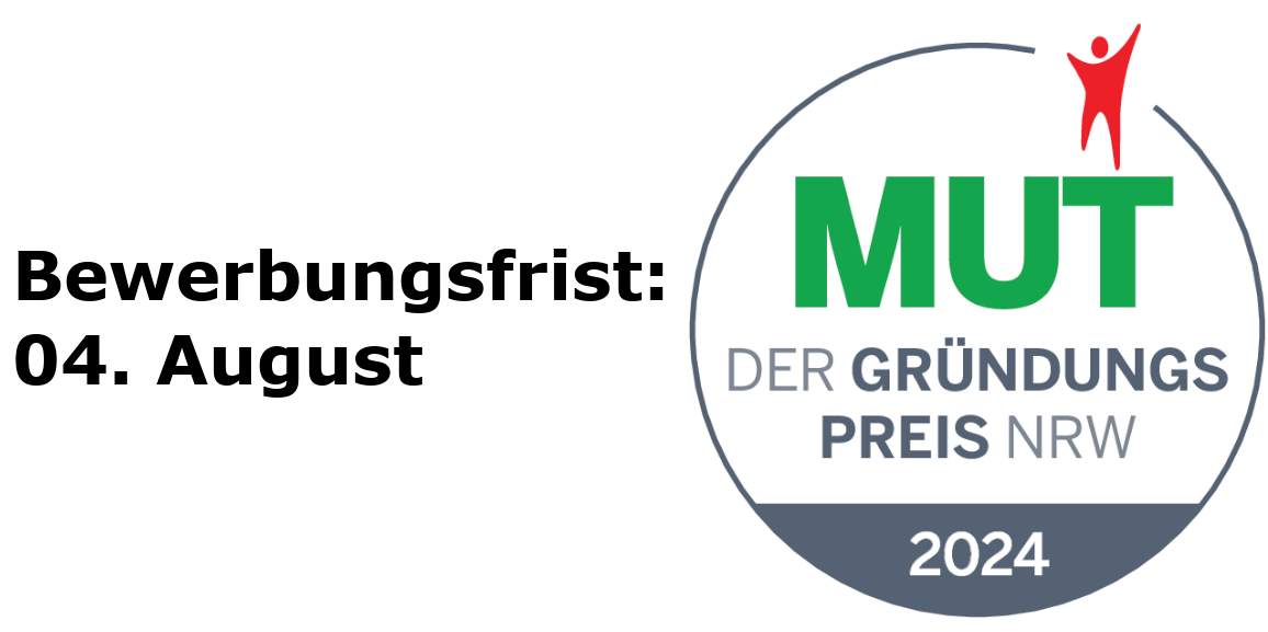 Bewerbung geöffnet für den MUT Gründungspreis NRW